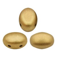 Les perles par Puca® Samos Perlen Light gold mat 00030/01710